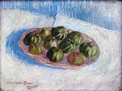 Basket with Apples by Vincent van Gogh